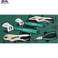Bộ mỏ lết và kìm 5 chi tiết Sata 09909A