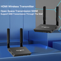 Bộ mở rộng HDMI 500M | 1080p 60Hz HDMI Wireless one-to-one và one to many Signal Extender Hỗ trợ nhận tín hiệu qua tường