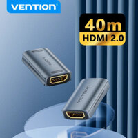 Bộ mở rộng HDMI Vention 4K HDMI Nữ sang Nữ Đầu nối 40m HDMI 2.0 Bộ chuyển đổi mở rộng cho Roku TV Stick Cáp HDMI