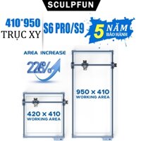 Bộ mở rộng máy khắc laser(trục xy), áp dụng với S6 Pro/S9 mở rộng diện tích lên 410x950mm