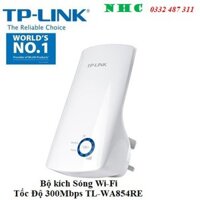 Bộ Mở Rộng Sóng, kích sóng WiFi Tốc Độ 300Mbps Tp-Link- WA 854RE - Hàng chính hãng đổi mới trong thời gian bảo hành