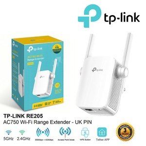 Bộ mở rộng sóng Wi-Fi AC750 TP-Link RE205