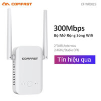Bộ Mở Rộng Sóng Wifi comfast 2.4GHz tốc độ 300Mbps Bộ mở rộng sóng Wifi 802.11b/g/n công suất cao CF-WR301S