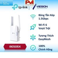 Bộ mở rộng sóng Wifi TP-Link RE505X, chuẩn Wifi 6 - AX1500, kết nối nhiều thiết bị_Hàng CHÍNH HÃNG bảo hành 24 tháng