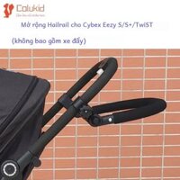 Bộ mở rộng tay cầm xe đẩy em bé có cản trước Hailrail Tương thích với Yoyo Cybex Eezy S/s+/Tay vịn bằng nhựa xoắn cho trẻ sơ sinh và trẻ mới biết đi