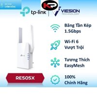 Bộ mở Rộng Vùng Phủ sóng Wi-Fi TPLink RE505X Chuẩn AX1500 Thế Hệ Tiếp Theo Tốc Độ Siêu Nhanh, Bộ Kích Sóng Wifi