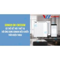 Bộ Mô tơ rèm cửa Wifi GOMAN Đức GM - CM356W