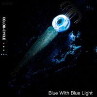 Bộ móc câu mực phát sáng có đèn LED dưới nước để bắt cá