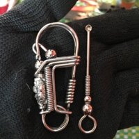 Bộ móc khoá rồng kèm chòi tai