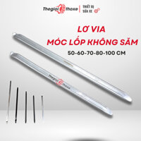 Bộ móc lốp xe tải - xe con chuyên dụng | Lơ via làm lốp không săm -  Cây nạy lốp dài 60cm-70cm-80cm-100cm