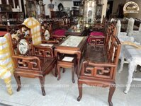 Bộ móc mỏ gỗ gụ 6 món hàng kỹ