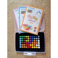 [Bộ mới 3 sách]  Đồ chơi Puzzlia Beads Puzzle 6x10