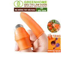 Bộ Móng Tay Hái Rau Greenhome, Có Đầu Bấm, Chống Bẩn Móng Tay, Bấm, Ngắt, Hái Rau Củ, Tiện Lợi - BỘ MÓNG HÁI RAU