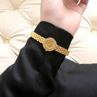 Bộ một mảnh Trung Đông Đồng hồ mạ vàng 18K Vòng tay có thể mở được Dubai Châu Âu Mỹ Phụ nữ hẹn hò Trang sức phù hợp