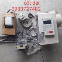 Bộ moto điện tử liền trục một kim cốt dài có đánh suốt dùng cho máy điện tử sài dây curoa juki 5550, santa,mitsubitsi...