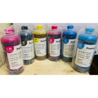 Bộ mực 6 màu Premium ink dùng cho máy in Epson L1800,L805,L8050,L18050.v.v.1 lít/ 1 màu