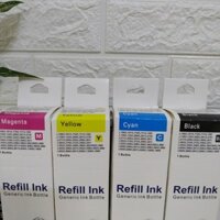 Bộ Mực máy in phun Epson L310, L360, L805, T60, L800, L120, L1300, L1800...trọng lượng 100ml/màu