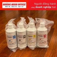 Bộ Mực Nước Dye COMBO 4 Màu - Dùng cho máy in phun màu (1 lít)