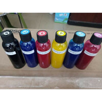 Bộ mực pigment không phai 6 màu 100ml