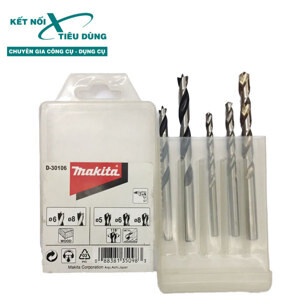 Bộ mũi khoan 5 mũi Makita D-30106