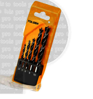 Bộ mũi khoan gỗ 5 cây Tolsen 75625