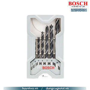 Bộ mũi khoan gỗ Bosch 2607017034 - 2607017034 7 cây