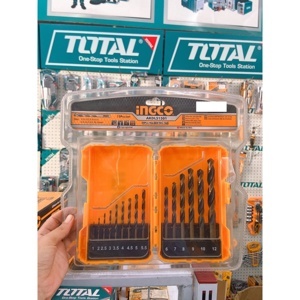 Bộ mũi khoan HSS 15 chi tiết Ingco AKDL51501