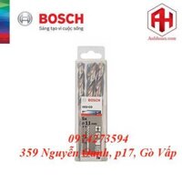 Bộ mũi khoan Inox Bosch HSS-Co 11mm (5 mũi) 2608585901