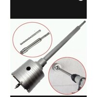 Bộ Mũi khoan khoét tường 60 mm cần dài 110mm