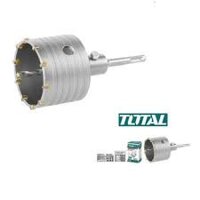 Bộ Mũi khoan khoét tường total  50 mm cần dài 220mm