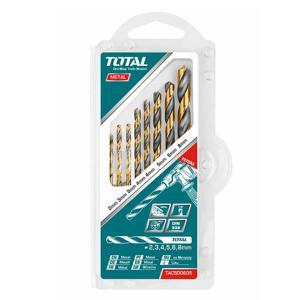 Bộ mũi khoan kim loại 8 chi tiết Total TACSD0801