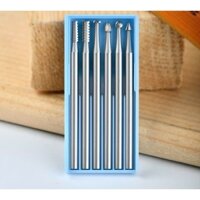 Bộ mũi  khoan mài chạm khắc gỗ ,bộ mũi điêu khắc gỗ chân 2.35