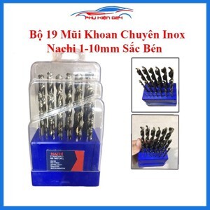Bộ mũi khoan Nachi Set 19