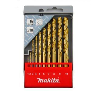 Bộ mũi khoan sắt 10 chi tiết Makita D-43561