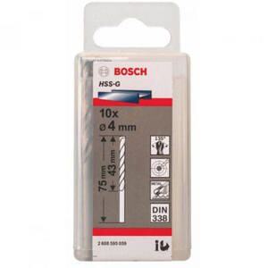 Bộ mũi khoan sắt 10 mũi HSS-G Bocsh 2608595059