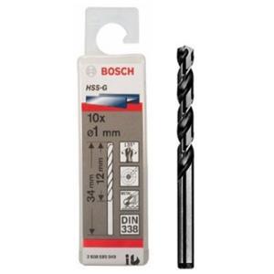 Bộ mũi khoan sắt 10 mũi HSS-G Bocsh 2608595052