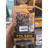 Bộ mũi khoan sắt 19 cây từ 1-10mm Tolsen 75086