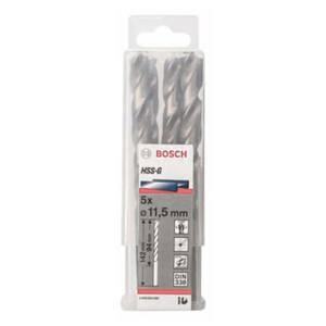 Bộ mũi khoan sắt 5 mũi HSS-G Bocsh 2608595080