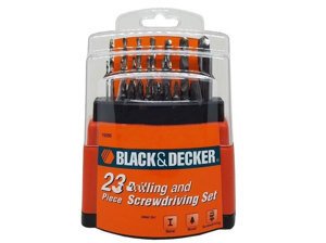 Bộ mũi khoan và vặn vít Black & Decker 15095-B1 - 23 chi tiết