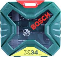 BỘ MŨI KHOAN VÀ VẶN VÍT X-LINE 34 MÓN BOSCH 2607010608 - HÀNG CHÍNH HÃNG