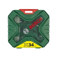 Bộ mũi Khoan vặn vít X-Line 34 chi tiết Bosch 2607010608