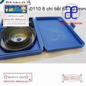 Bộ mũi khoét gỗ 8 chi tiết C-Mart A0110