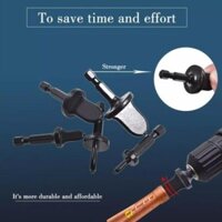 Bộ mũi loe ống đồng điều hòa bằng máy khoan máy bắn vít ( Không Cần Gọt ống ) QE046