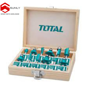 Bộ mũi phay gỗ Total TACSR2121 (12 chi tiết cốt 12mm)