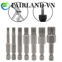 Bộ mũi tuốc nơ vít Torx 7 chiếc chất lượng cao cấp dành cho người dùng tuốc nơ vít chuyên nghiệp