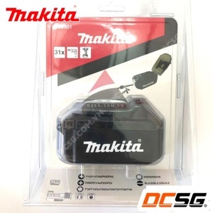 Bộ mũi vặn vít 31 chi tiết Makita B-69901