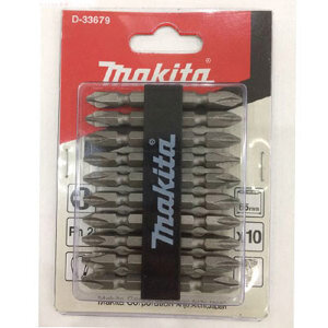 Bộ mũi vít 10 chi tiết Makita D-33679