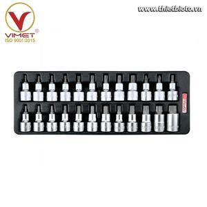 Bộ mũi vít Toptul GAAT2403 1/2" 24 chi tiết