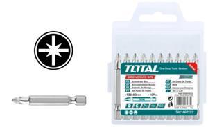 Bộ mũi vít bake 10 chi tiết Total TAC16PZ223