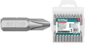 Bộ mũi vít bake 10 chi tiết Total TAC16PH223